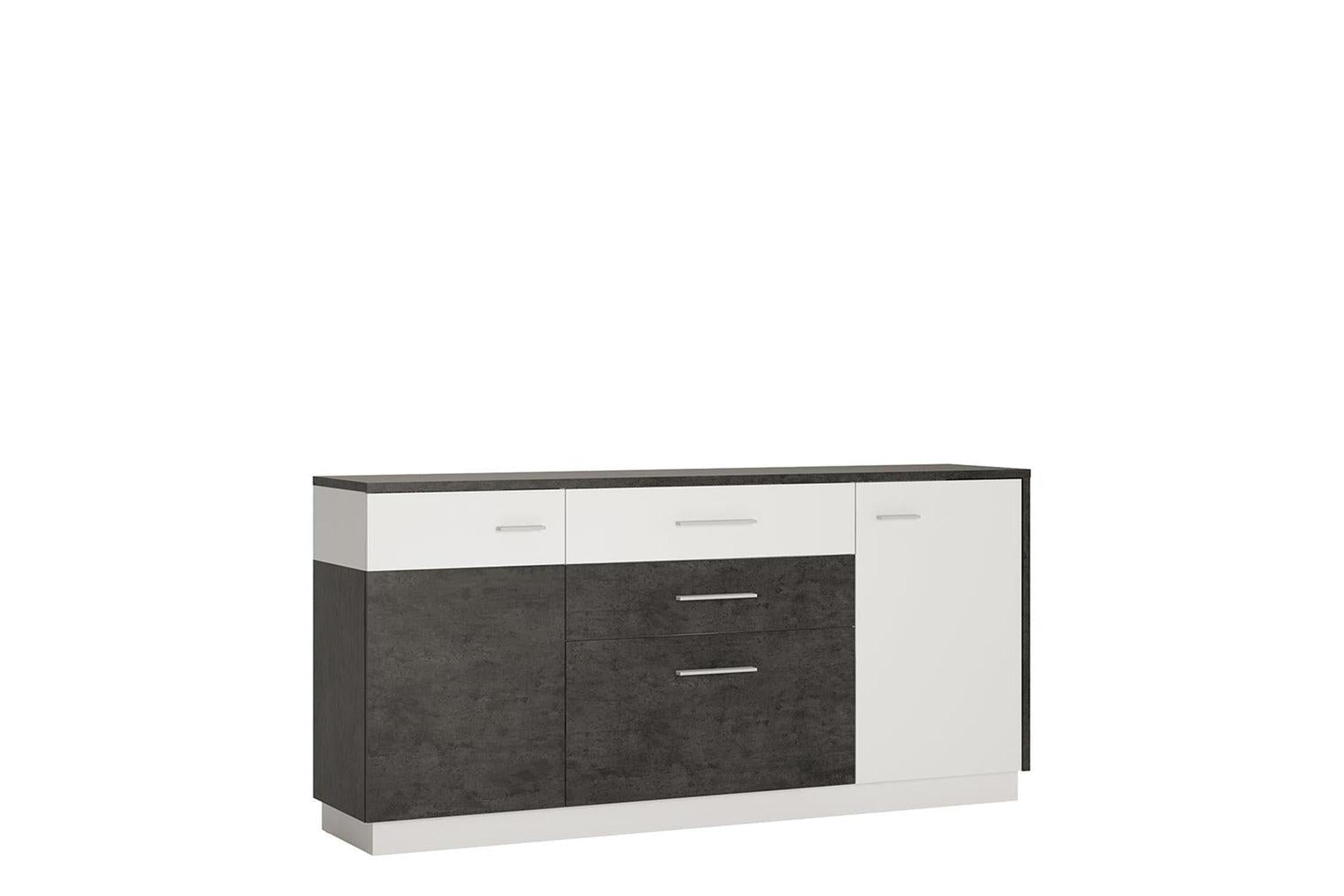 Zingaro 2 Door 2 Drawer 1 Compartment Sideboard
