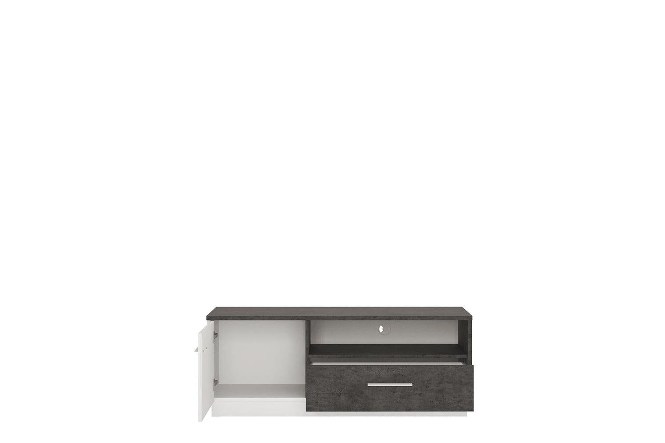 Zingaro 1 Door 1 Drawer Tv Cabinet