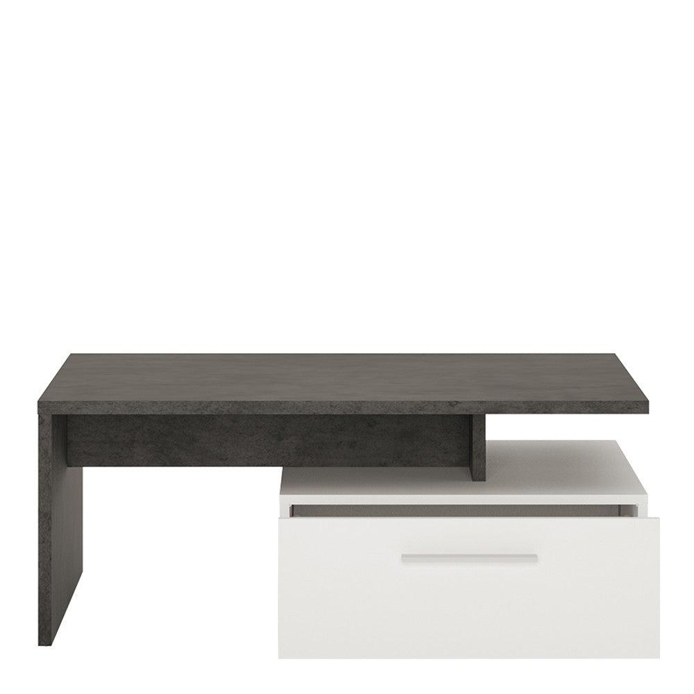 Zingaro 2 Drawer Coffee Table Fast Delivery 