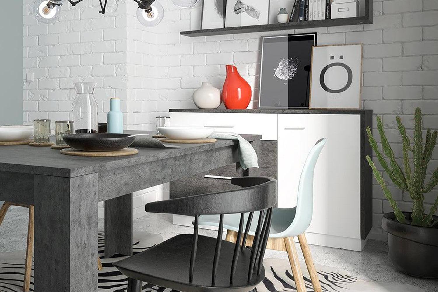 Zingaro Extending Dining Table 160-200cm