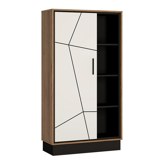 Brolo Wide 1 door bookcase 