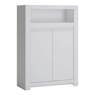 Novi 2 Door Cabinet in Alpine White - Msofas LTD