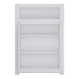 Novi 2 Door Cabinet in Alpine White - Msofas LTD