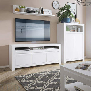 Novi 2 Door Cabinet in Alpine White - Msofas LTD