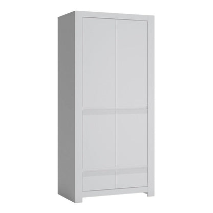 Novi 2 Door Wardrobe in Alpine White 92