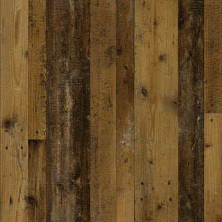 brooklyn cabinet with 3 doors and 1 drawer in walnut and dark matera grey