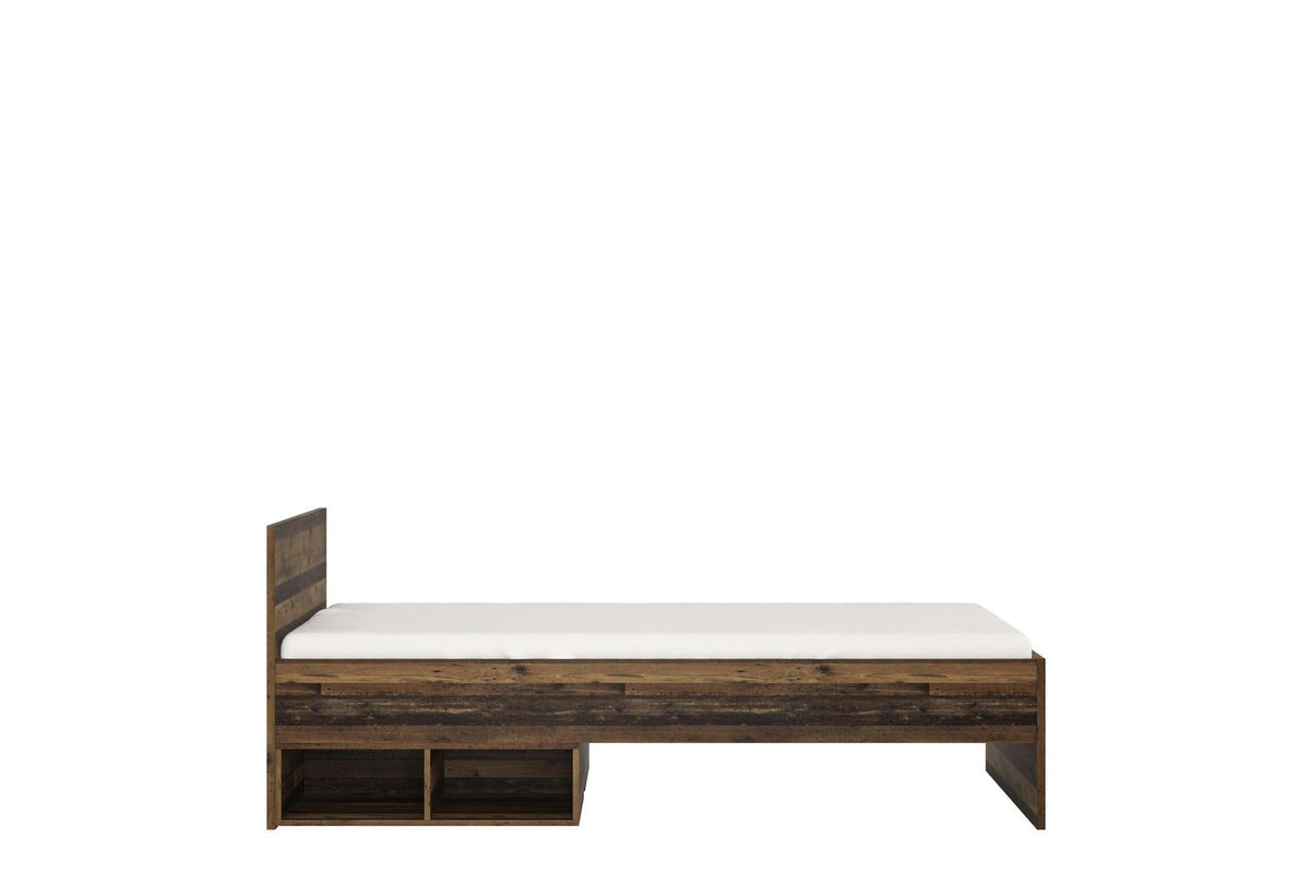 Brooklyn Single Bed 90cm In Walnut