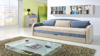 Tenus Sofa Bed Blue - Msofas LTD