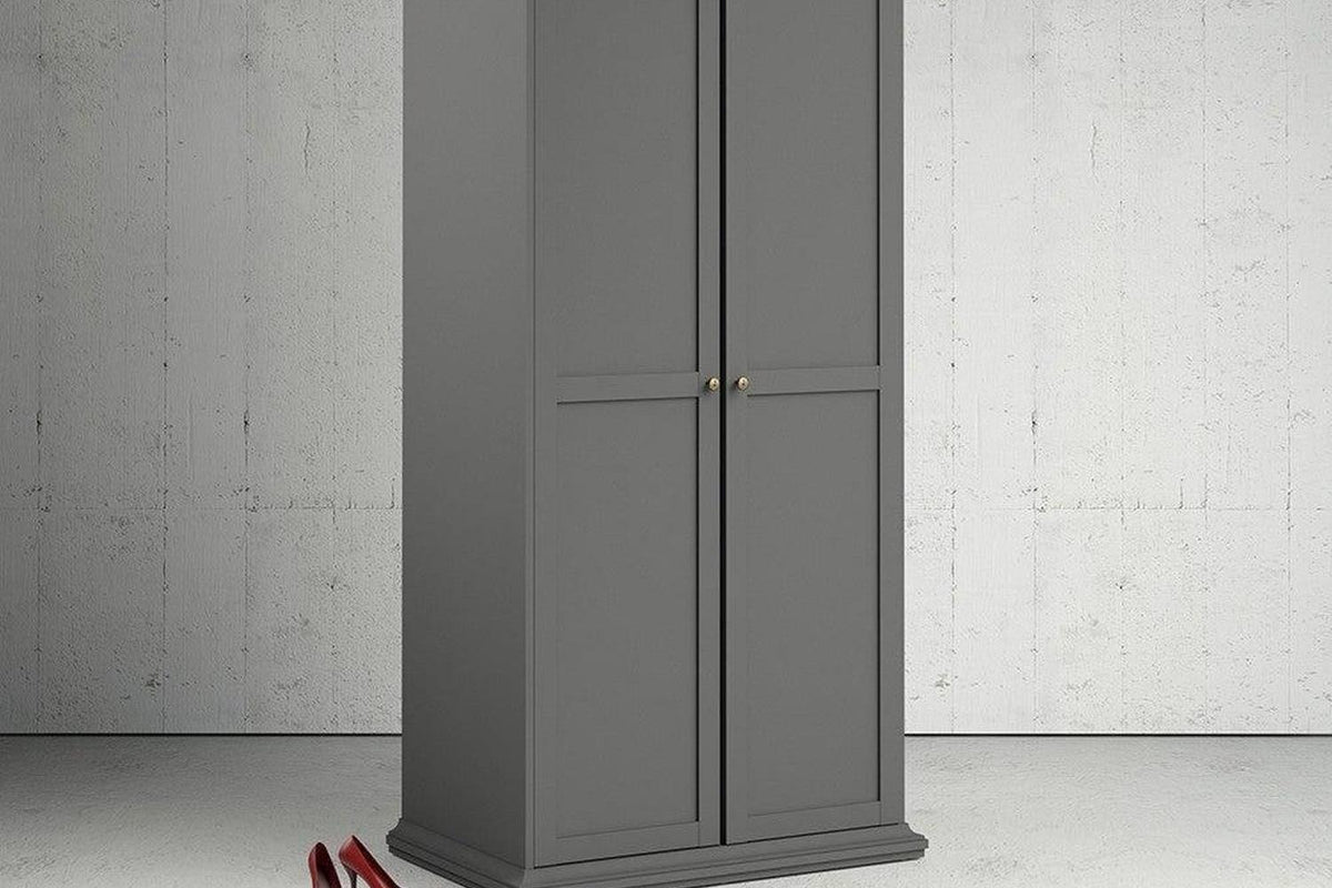 Paris Wardrobe With 2 Doors 96