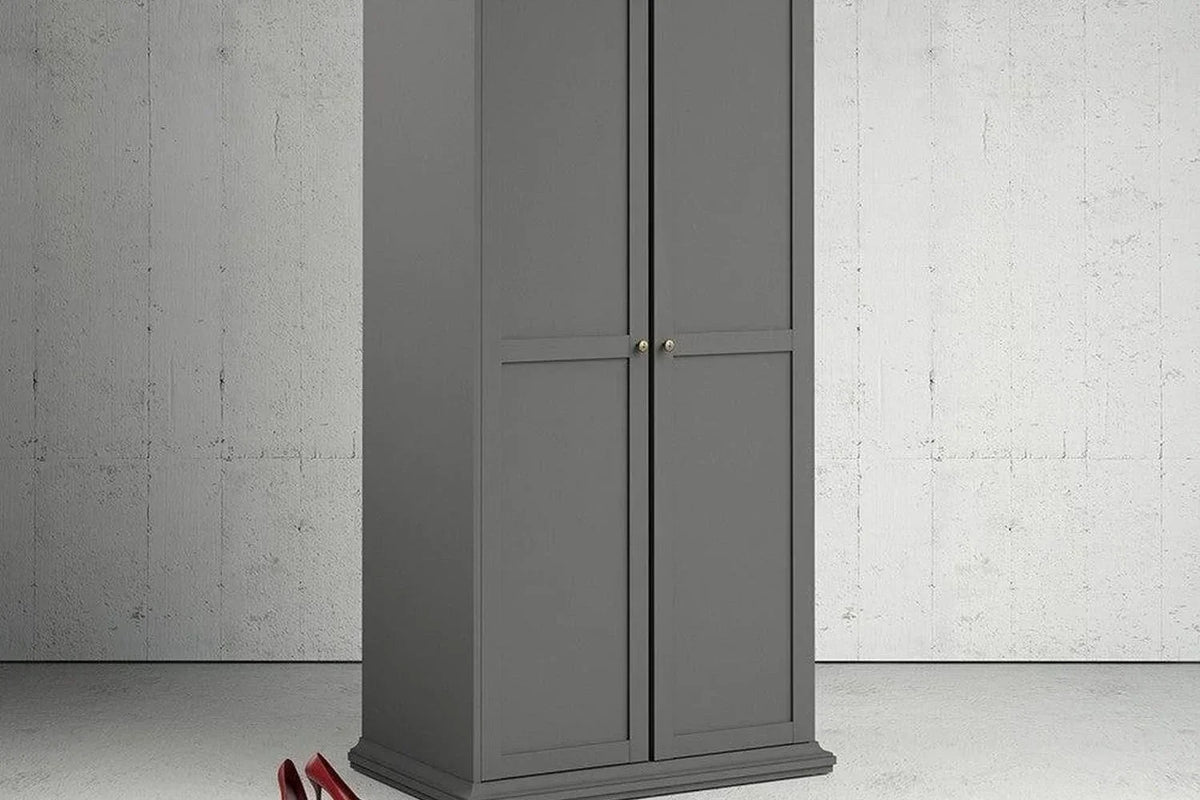 Paris Wardrobe With 2 Doors 96