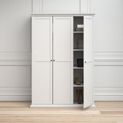 Paris Wardrobe with 3 Doors 138