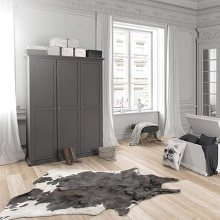 Paris Wardrobe with 3 Doors 138 - Msofas LTD