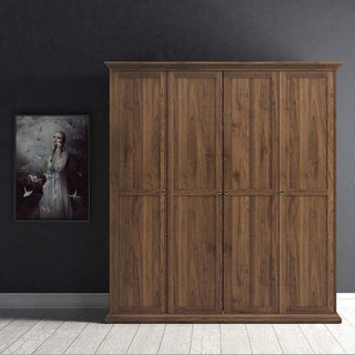 Paris Wardrobe with 4 Doors 181 - Msofas LTD