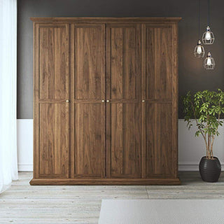 Paris Wardrobe with 4 Doors 181 - Msofas LTD