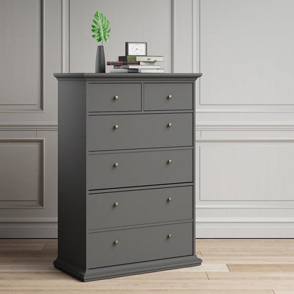 Paris Chest of 6 Drawers