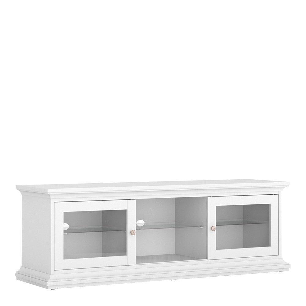 Paris TV Unit - Wide - 2 Doors 1 Shelf