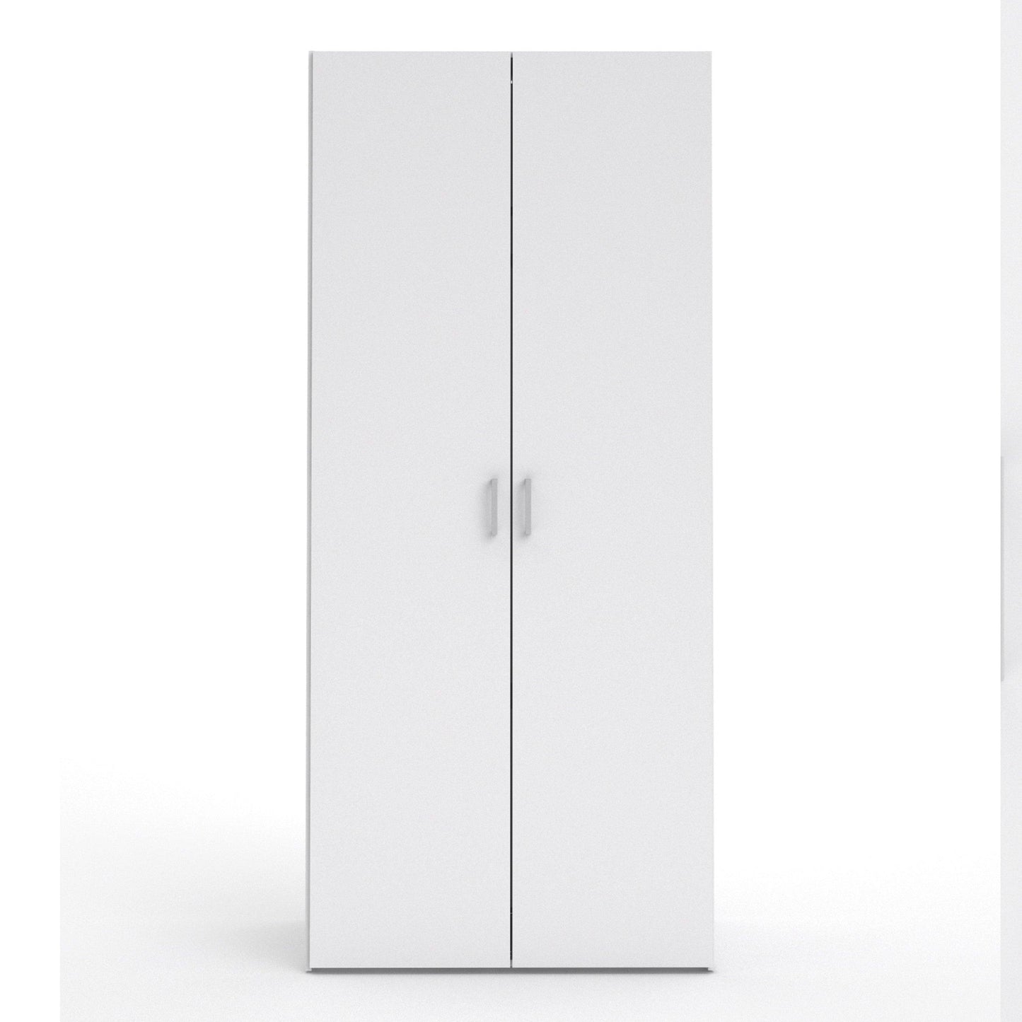 Space Wardrobe with 2 doors White 77