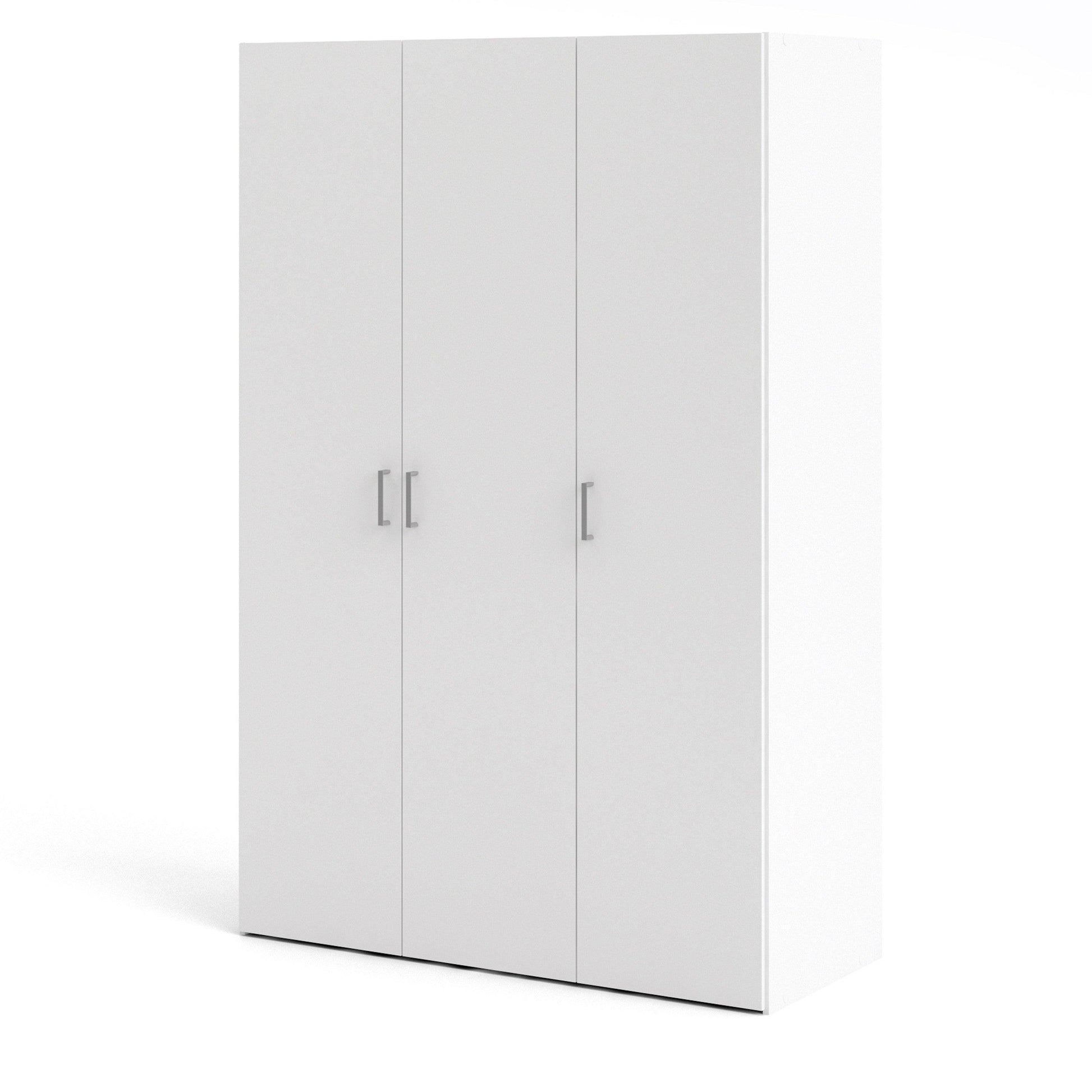 Space Wardrobe with 3 doors White 115