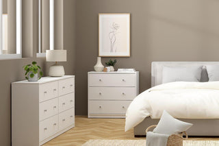 May Chest Of 6 Drawers (3+3) In White