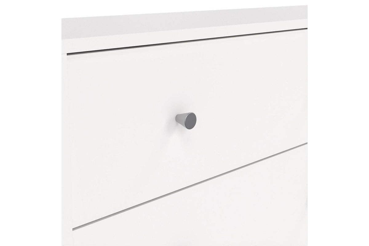 May Chest Of 6 Drawers (3+3) In White