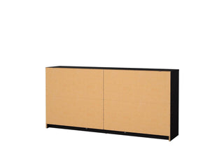 May Chest Of 6 Drawers (3+3) In Black
