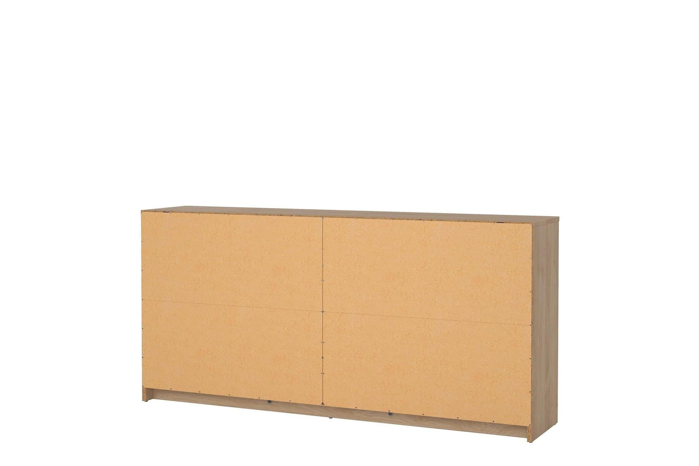 May Chest Of 6 Drawers (3+3) In Jackson Hickory Oak