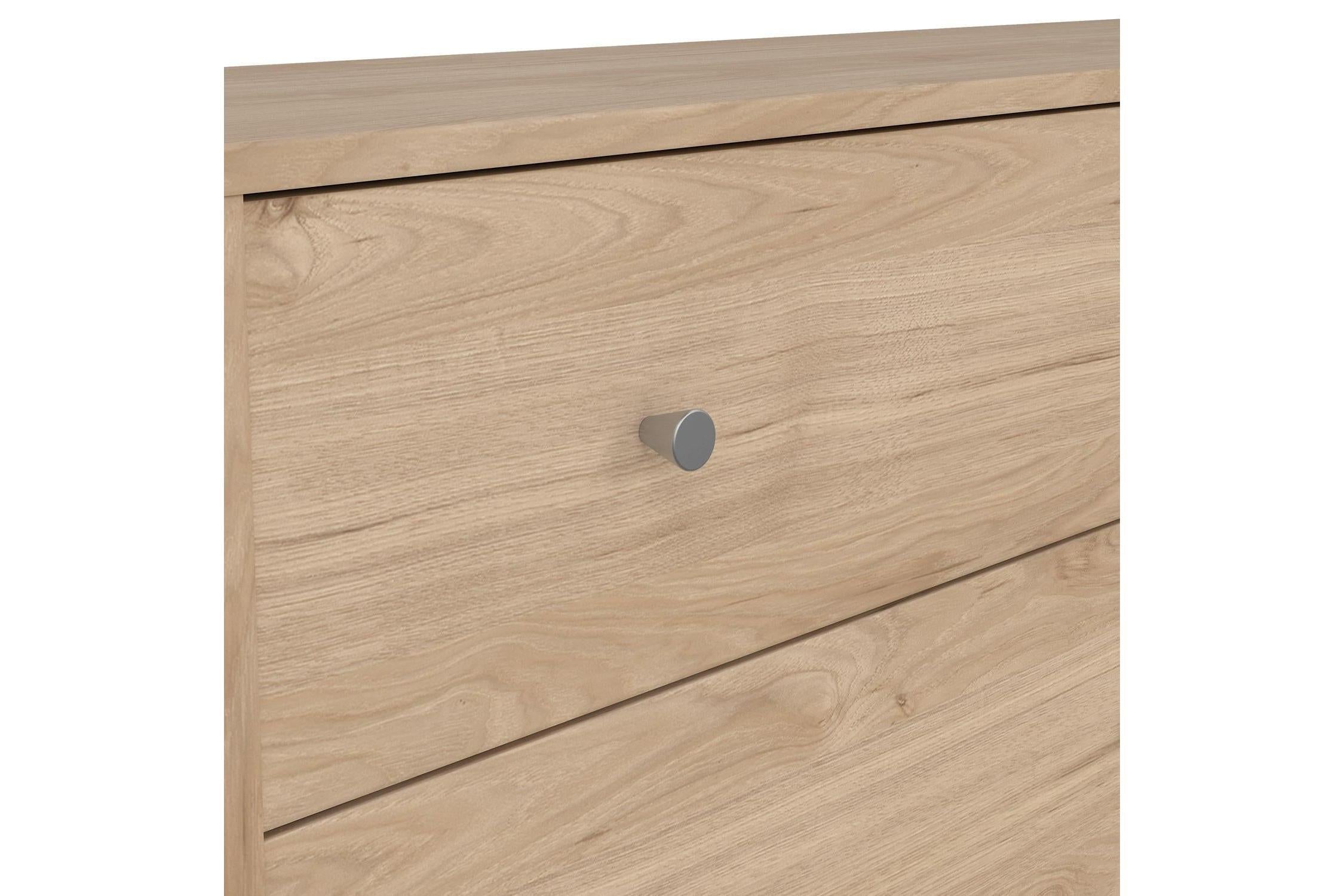May Chest Of 6 Drawers (3+3) In Jackson Hickory Oak