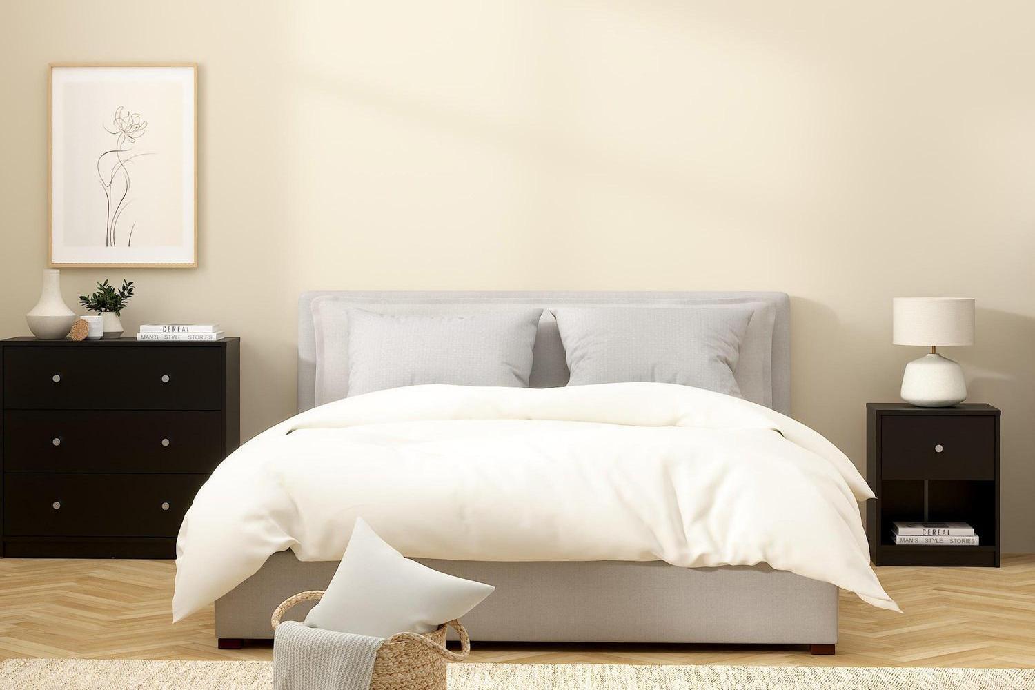May Bedside 1 Drawer In Black