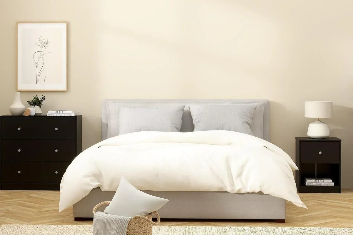 May Bedside 1 Drawer In Black
