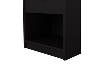 May Bedside 1 Drawer In Black