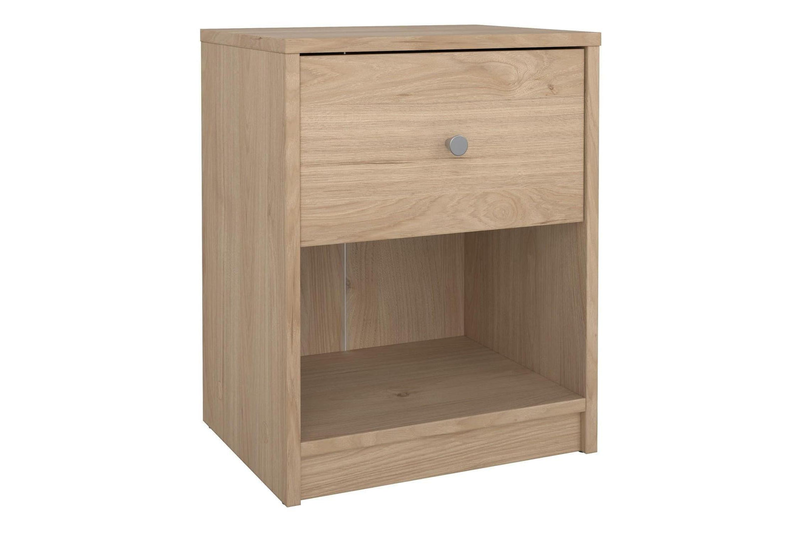 May Bedside 1 Drawer In Jackson Hickory Oak