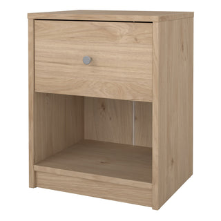 May Bedside 1 Drawer In Jackson Hickory Oak