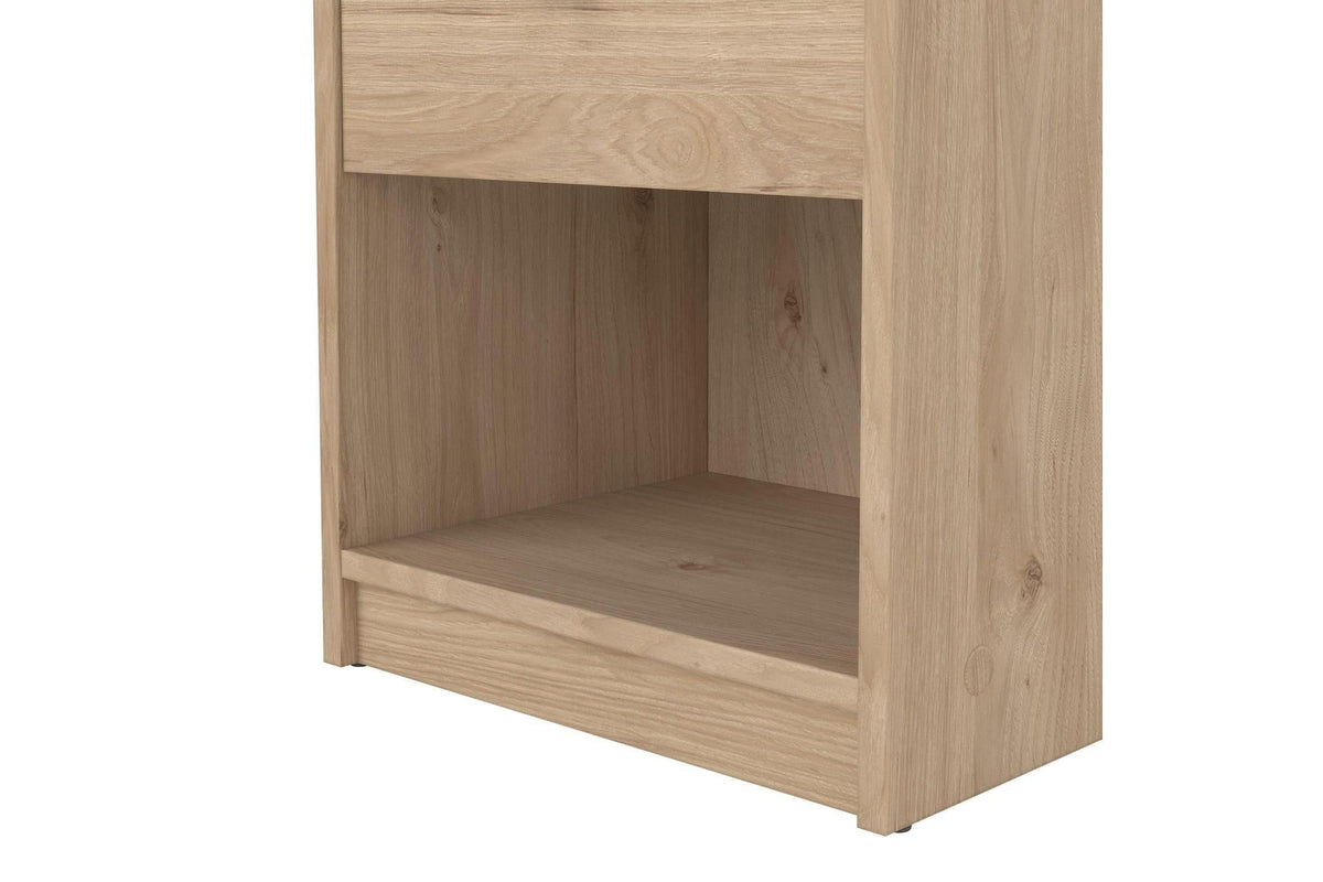 May Bedside 1 Drawer In Jackson Hickory Oak