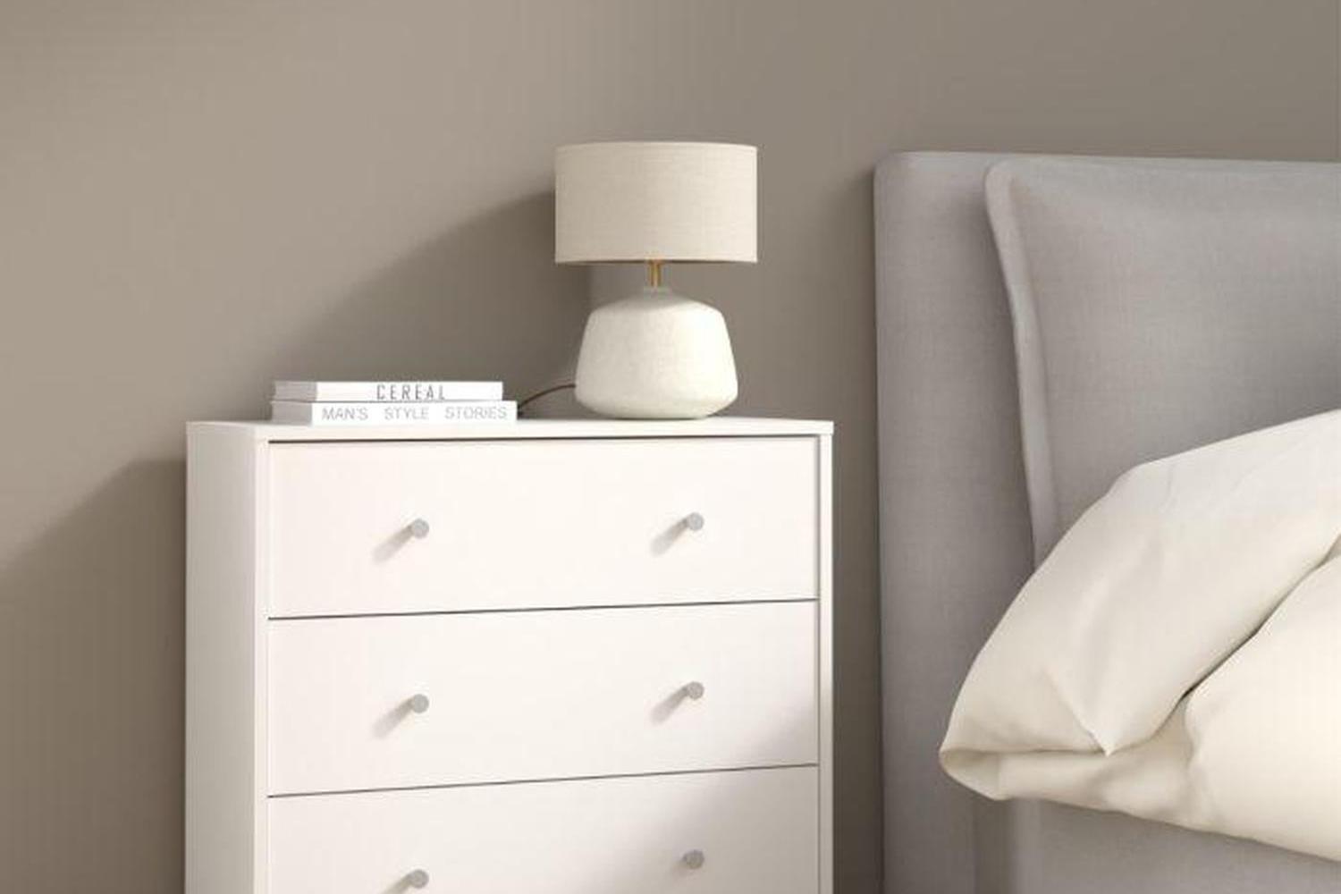 May Chest Of 3 Drawers In White