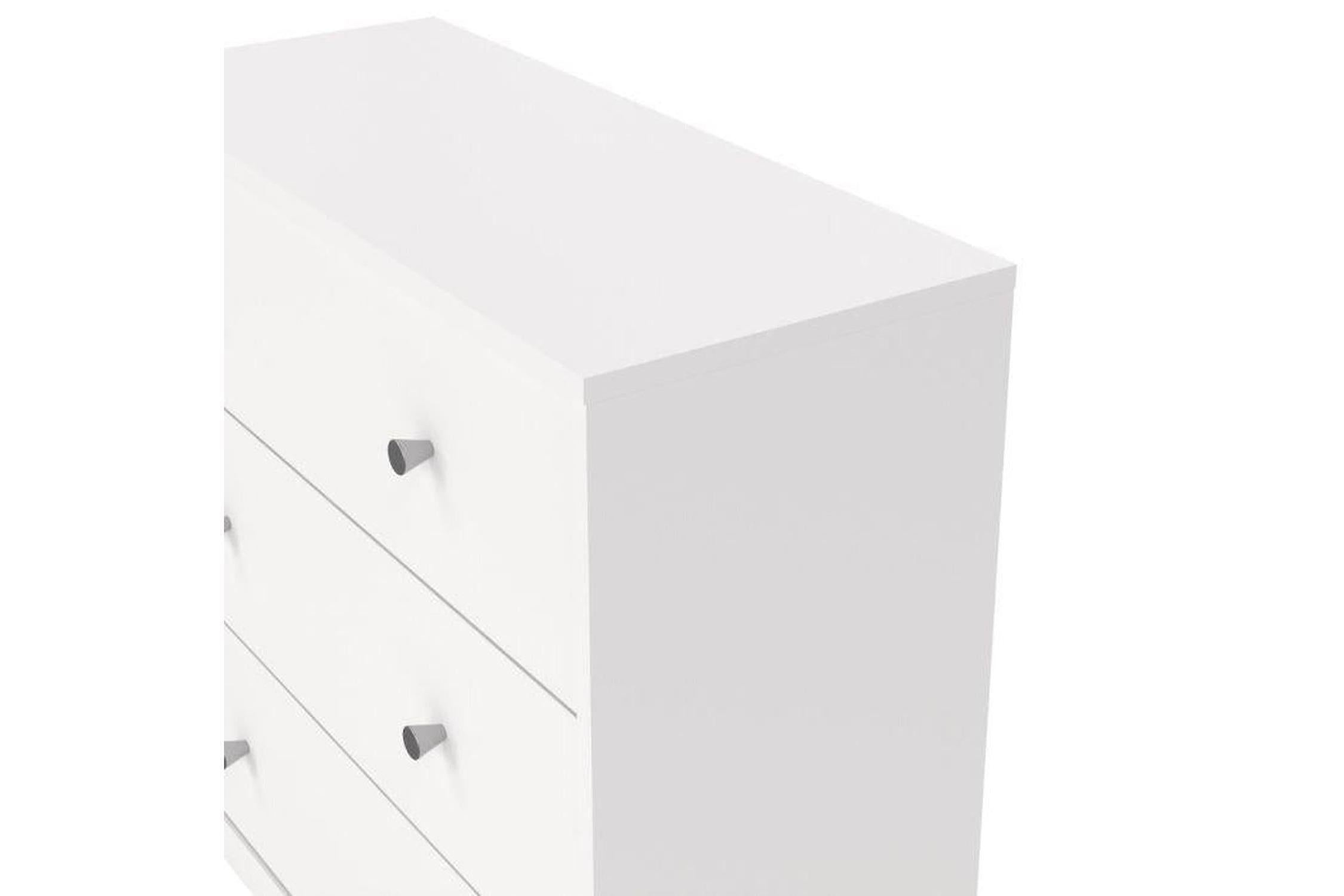 May Chest Of 3 Drawers In White