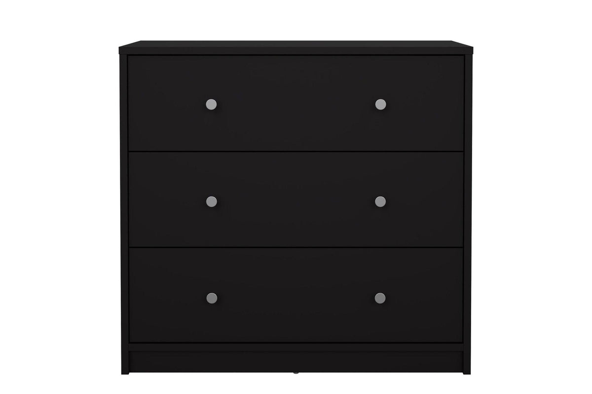 May Chest Of 3 Drawers In Black