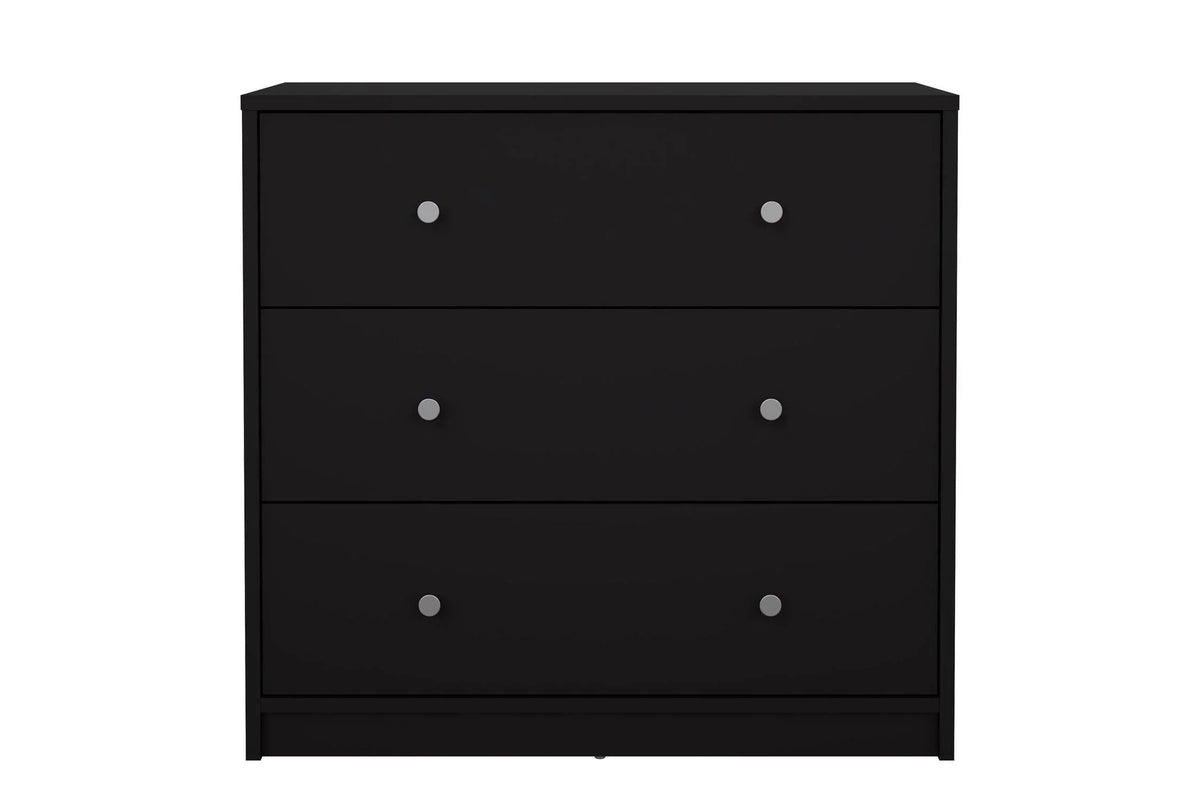 May Chest Of 3 Drawers In Black