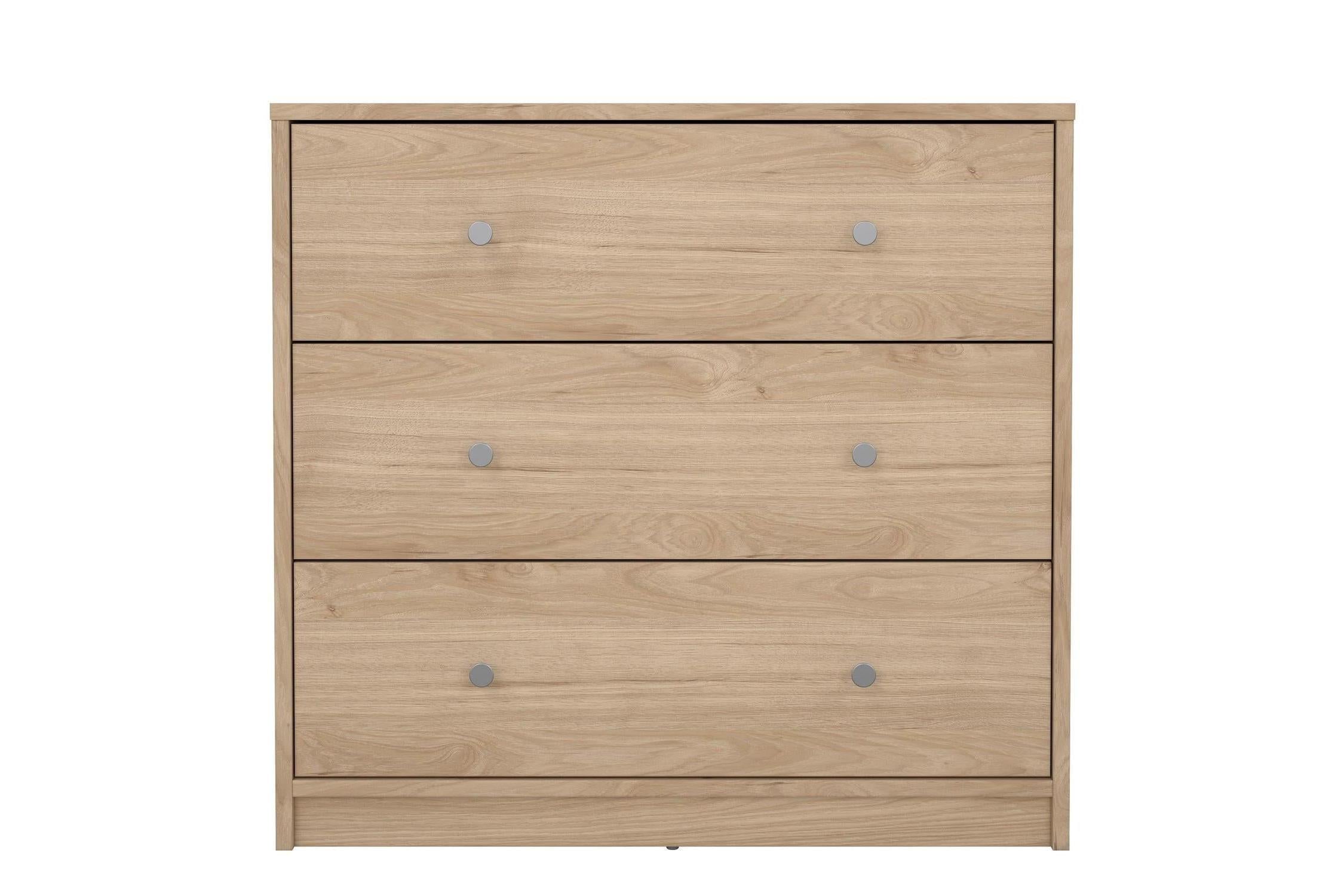 May Chest Of 3 Drawers In Jackson Hickory Oak