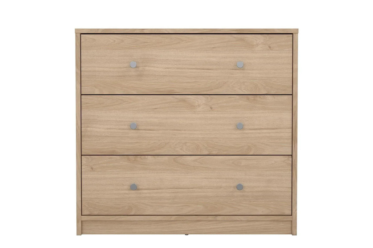 May Chest Of 3 Drawers In Jackson Hickory Oak