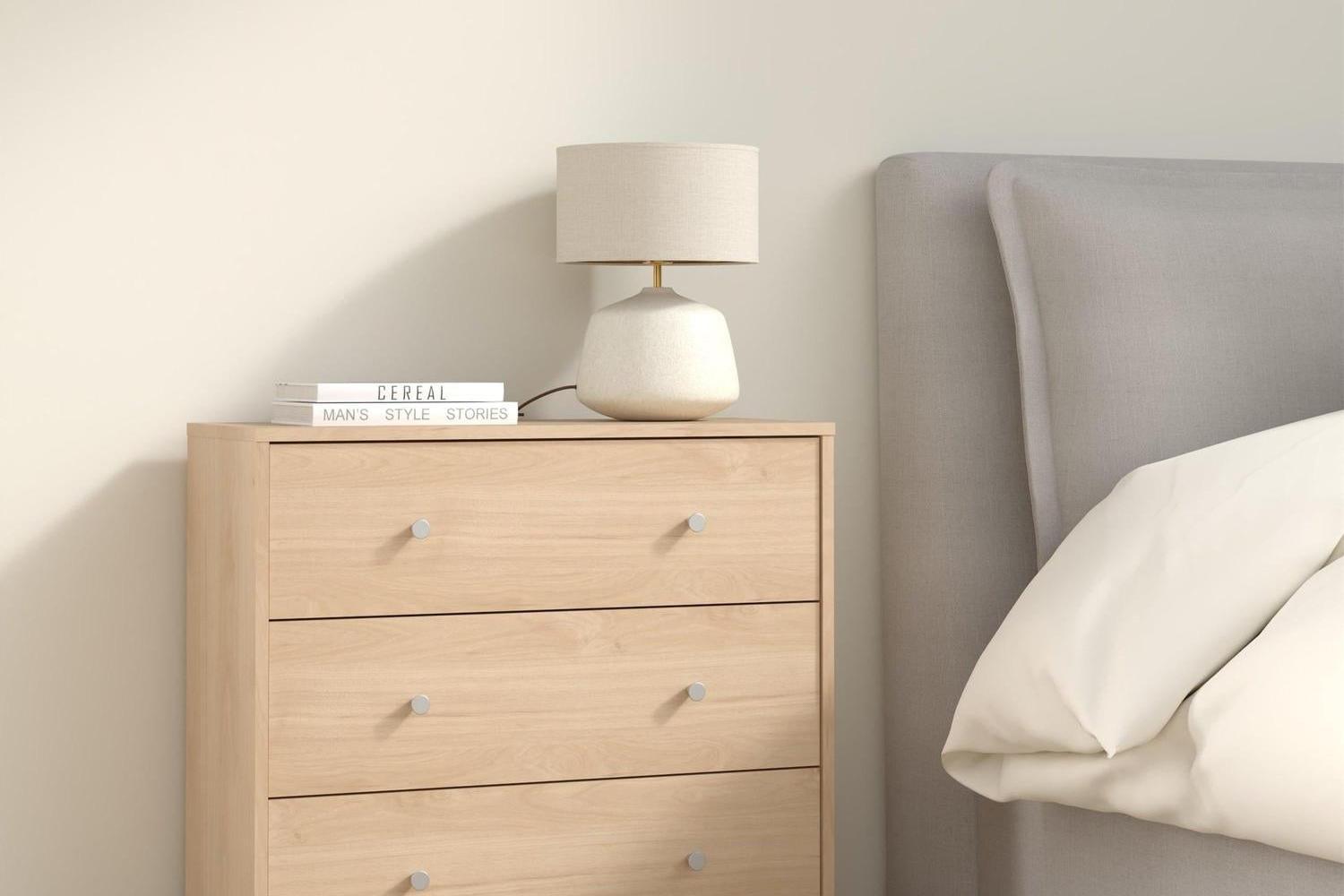 May Chest Of 3 Drawers In Jackson Hickory Oak