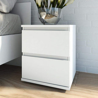 Nova Bedside 2 Drawer - Msofas LTD