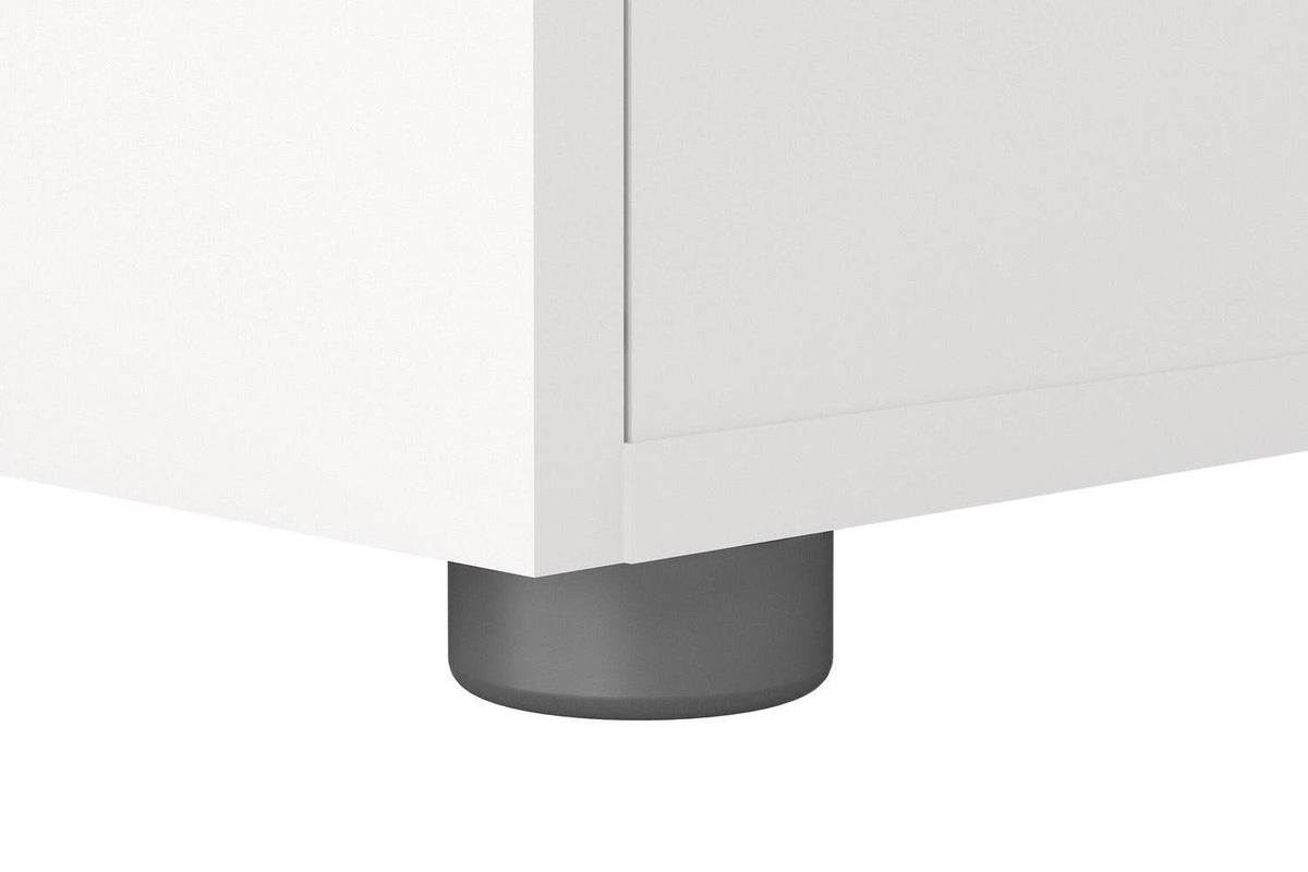 Pepe Bedside 2 Drawers In White