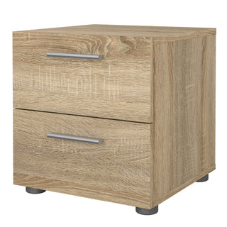 Pepe Bedside 2 Drawers In Oak
