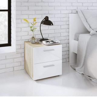 Pepe Bedside 2 Drawers - Msofas LTD