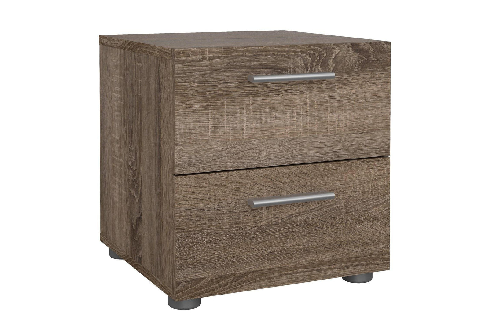 Pepe Bedside 2 Drawers In Truffle Oak