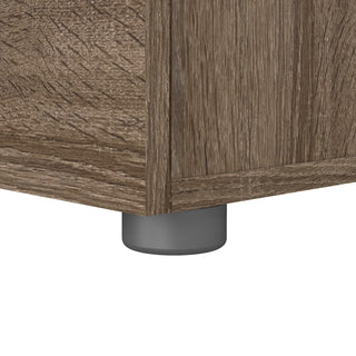 Pepe Bedside 2 Drawers In Truffle Oak