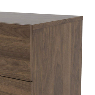 Pepe Wide Chest of 8 Drawers (4+4) in Walnut - Msofas LTD