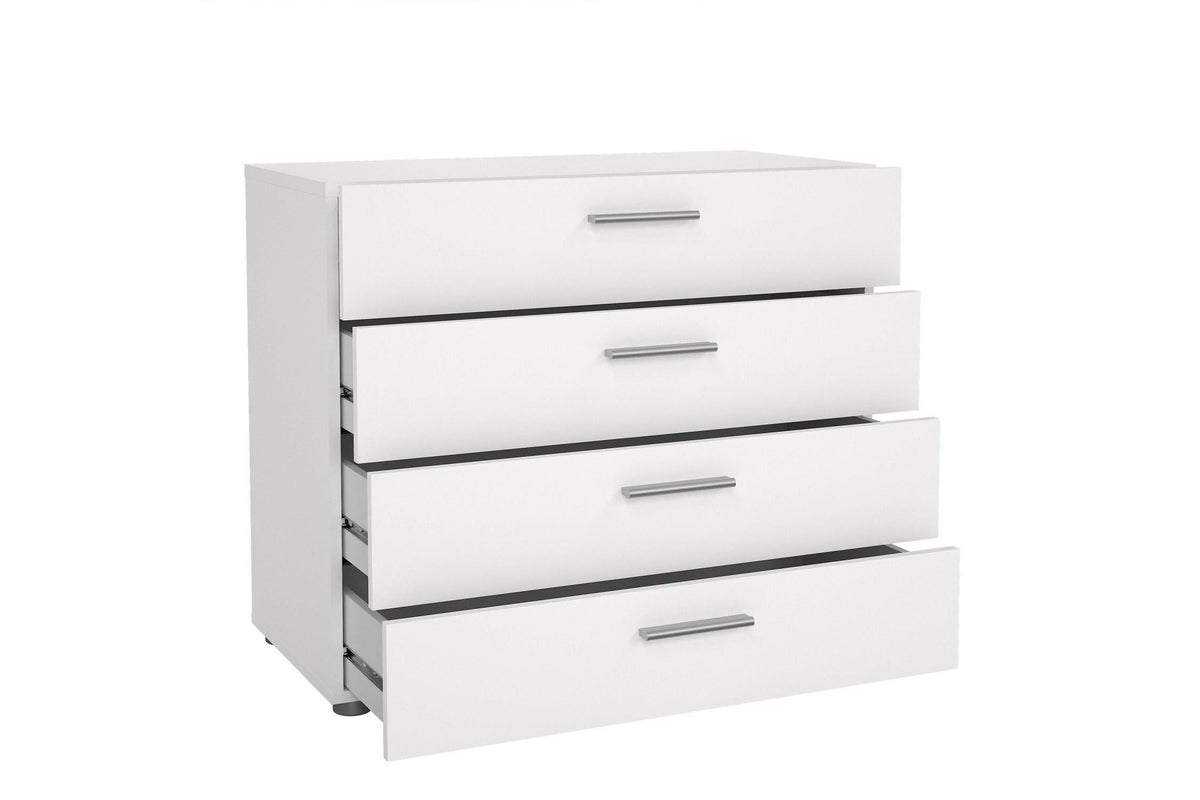 Pepe Chest Of 4 Drawers In White