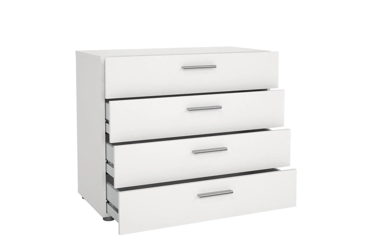 Pepe Chest Of 4 Drawers In White