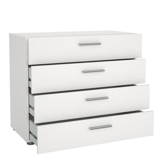 Pepe Chest Of 4 Drawers In White